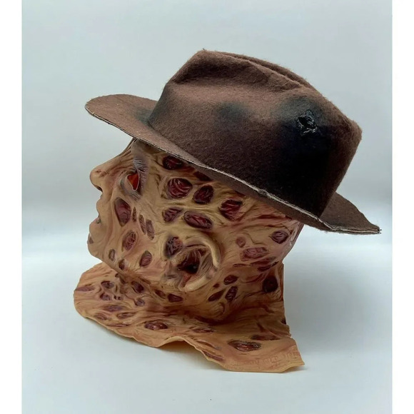 A Nightmare On Elm Street Freddy Krueger Mask Hat Adult Size Rubie's‎ Costume Co - Picture 4 of 12